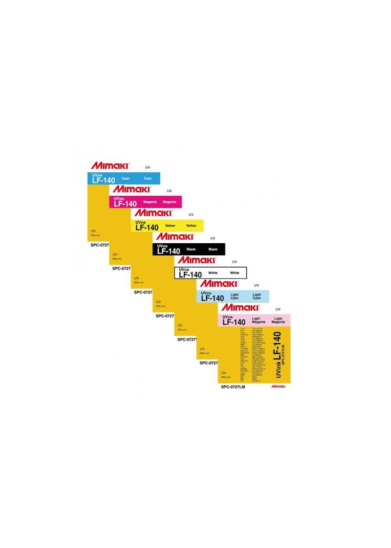 CARTUCCIA MIMAKI UV LED LF-140 GIALLO 220ML ORIGINALE CARTUCCIA MIMAKI UV LED LF-140 GIALLO 220ML ORIGINALE