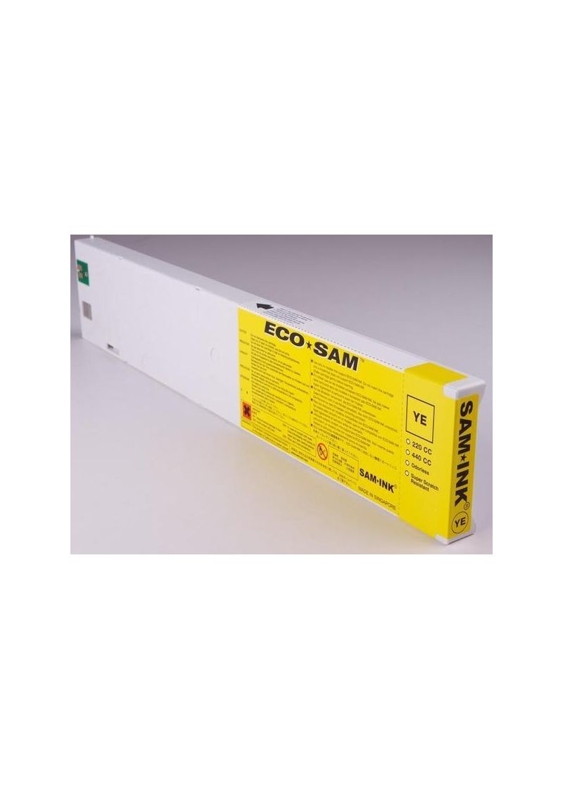 CARTUCCIA ROLAND ECO-SOL MAX GIALLO 440ML COMPATIBILE