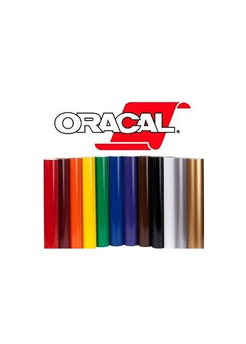 ORACAL 641M-019 Giallo Segnale Opaco    pellicole viniliche autoadesive calandrate in PVC morbido, sviluppate per essere intagliate a plotter