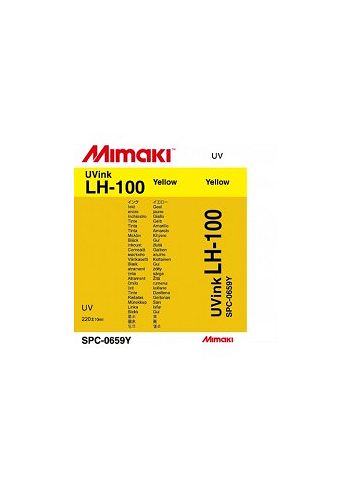 CARTUCCIA MIMAKI UV LED LH-100 GIALLO 220ML ORIGINALE